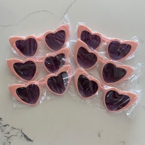Heart shaped sunglasses